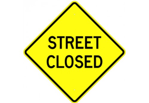24" Street Closed